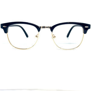 ZENNI Eyeglass Frames 195421‎ Color Black/Gold H17124
